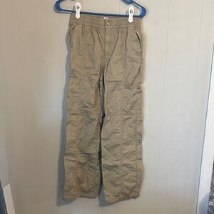 Girls size XL Casual Tan Cargo Pants